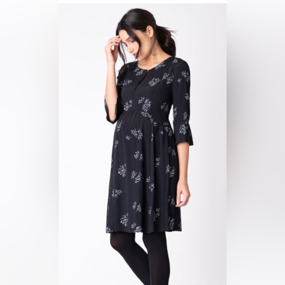 Seraphine Boho Floral Maternity & Nursing Dress
